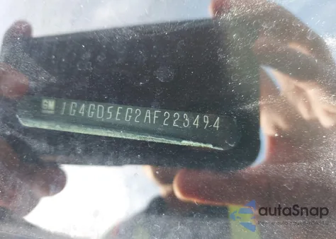 2010 Buick Lacrosse Cxl from USA, damaged, VIN 1G4GD5EG2AF223494